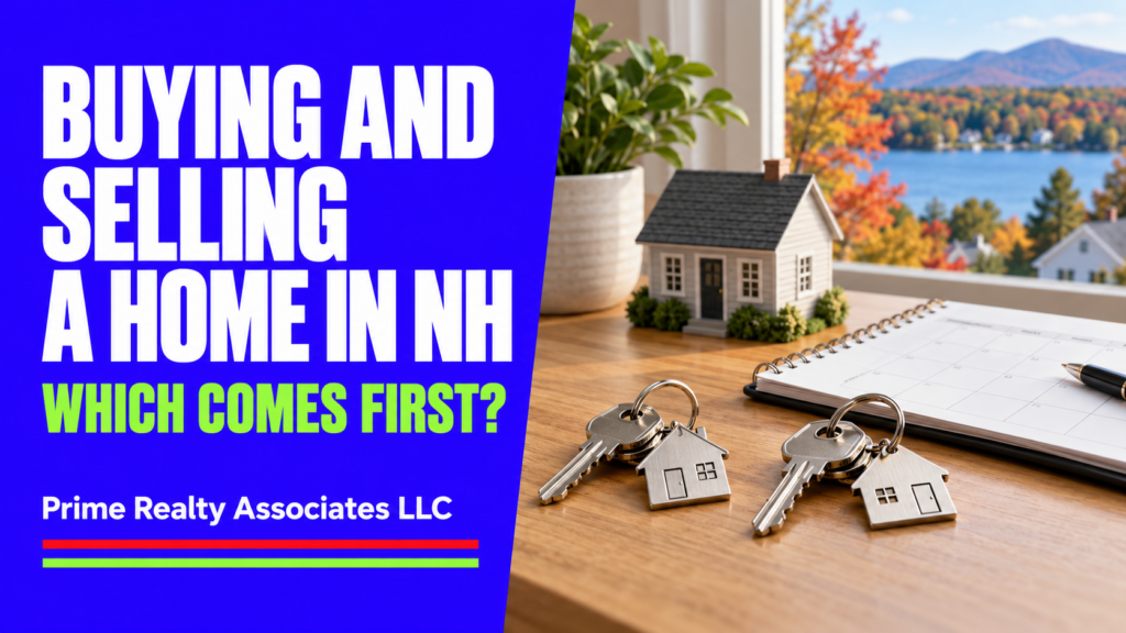 Illustration of keys and a calendar for planning buying and selling a home in NH