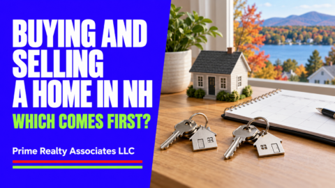 Illustration of keys and a calendar for planning buying and selling a home in NH